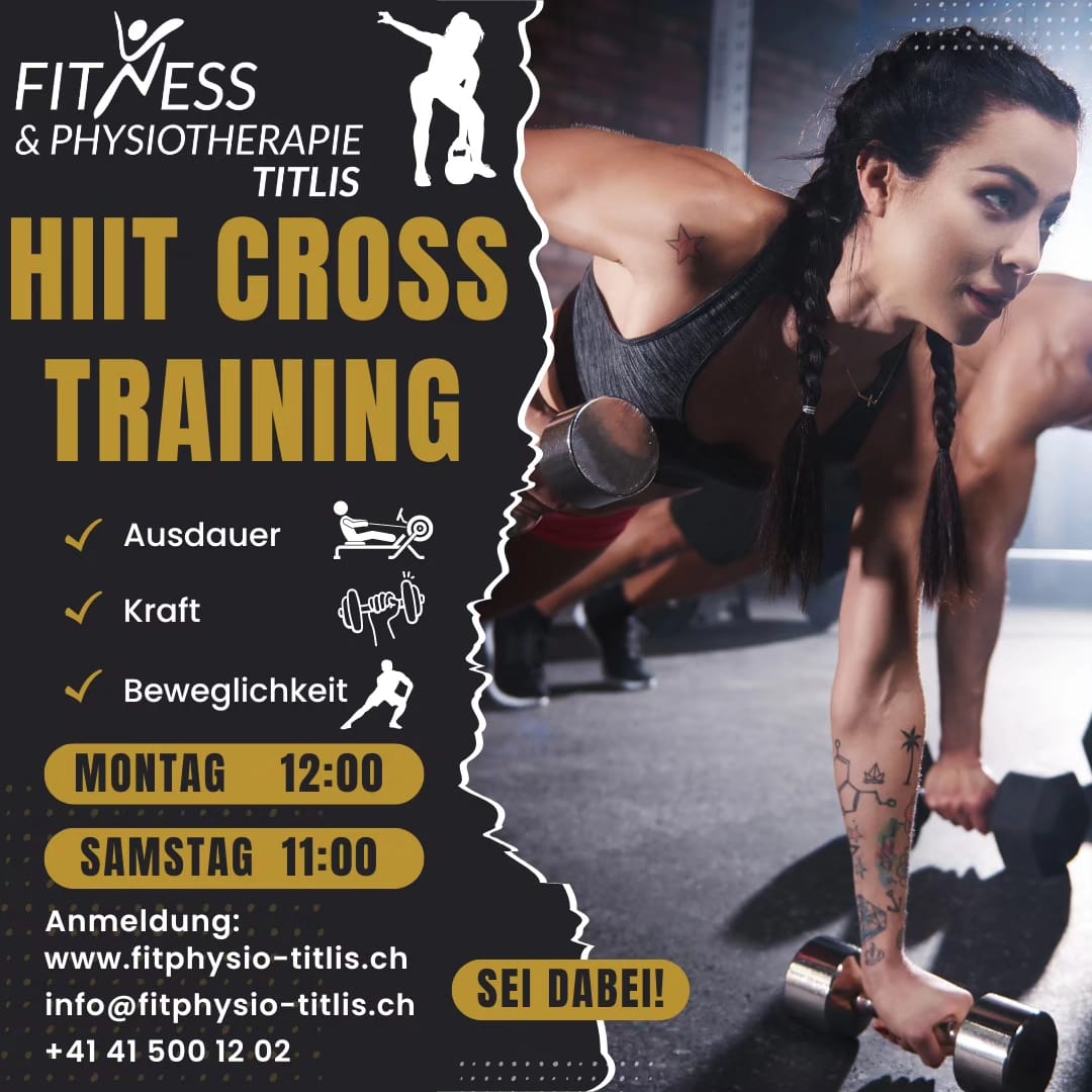 fitphysio titlis.ch Fit und Gesund in Engelberg HIIT Cross Training